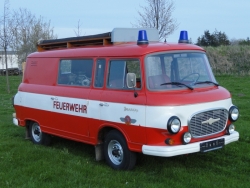 Ansicht rechts vorne Kleinlöschfahrzeug Barkas B1000